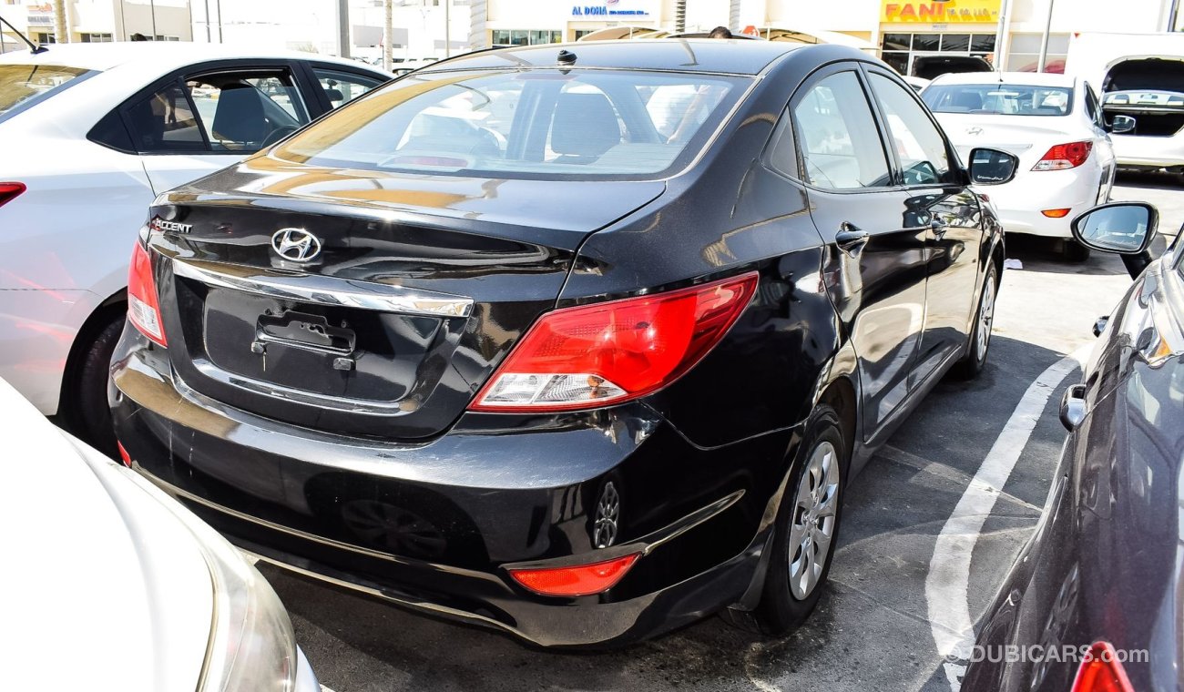 Hyundai Accent 2015 Gcc without accidents