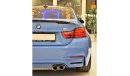 BMW M4 EXCELLENT DEAL for our BMW M4 ( 2017 Model ) in Blue Color GCC Specs