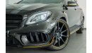 مرسيدس بنز GLA 45 2018 Mercedes GLA45 AMG Midnight Yellow Limited Edition / Full Mercedes Service History