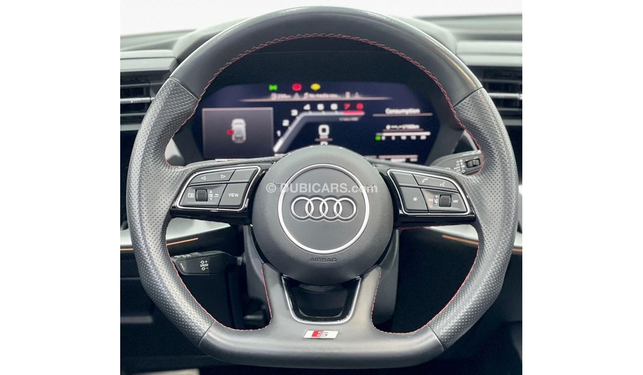 Audi S3 Sportback 2021 Audi S3 2.0 TFSI Quattro S tronic, Audi Warranty + Service Contract, GCC