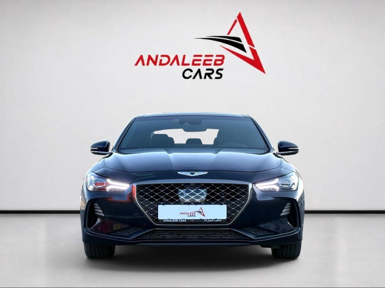 جينيسس G70 PLATINUM AED 1,440 P.M | 0% DOWN PAYMENT | GENESIS G70 PRESTIGE | 3.3L TWIN-TURBO V6 | 2018 | KOREAN SPECS