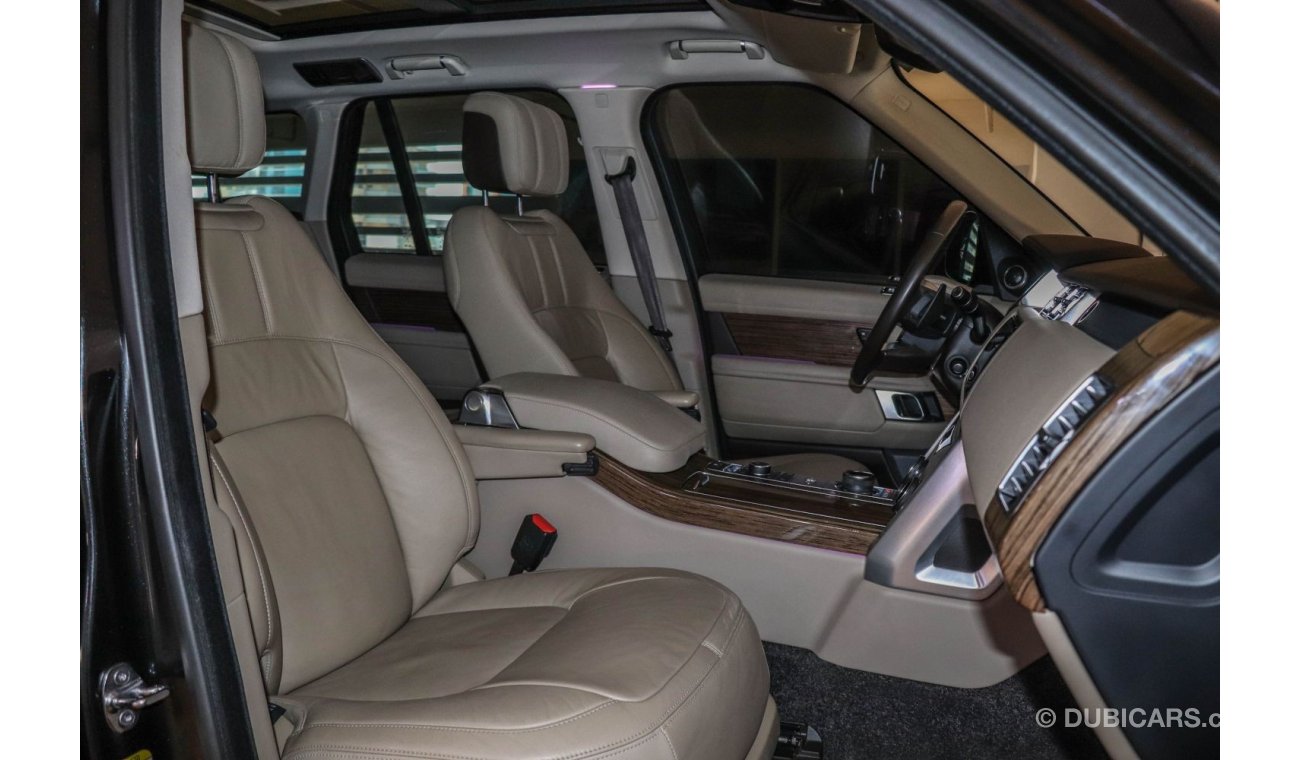 لاند روفر رانج روفر أس إي Range Rover Vogue SE Supercharged 2019 GCC under Agency Warranty with Flexible Down-Payment.