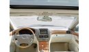 Lexus LS 430 Lexus model 2002 import 8-cylinder LS430 text ultra