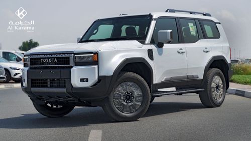 تويوتا برادو 2.8L Diesel SUV | GCC Specs | Leather Seats | Sunroof | Heating Cooling Seats