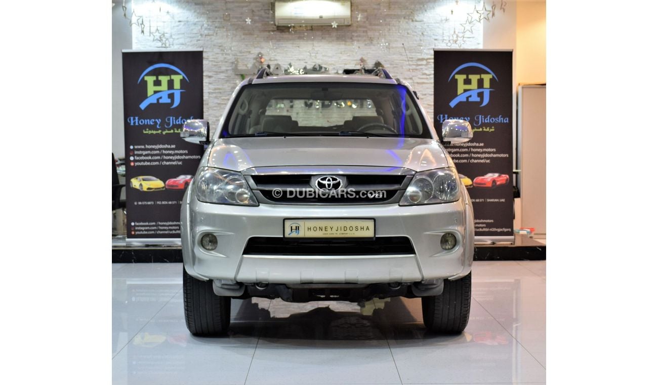 Toyota Fortuner EXCELLENT DEAL for our Toyota Fortuner SR5 V6 ( 2008 Model! ) in Beige Color! GCC Specs