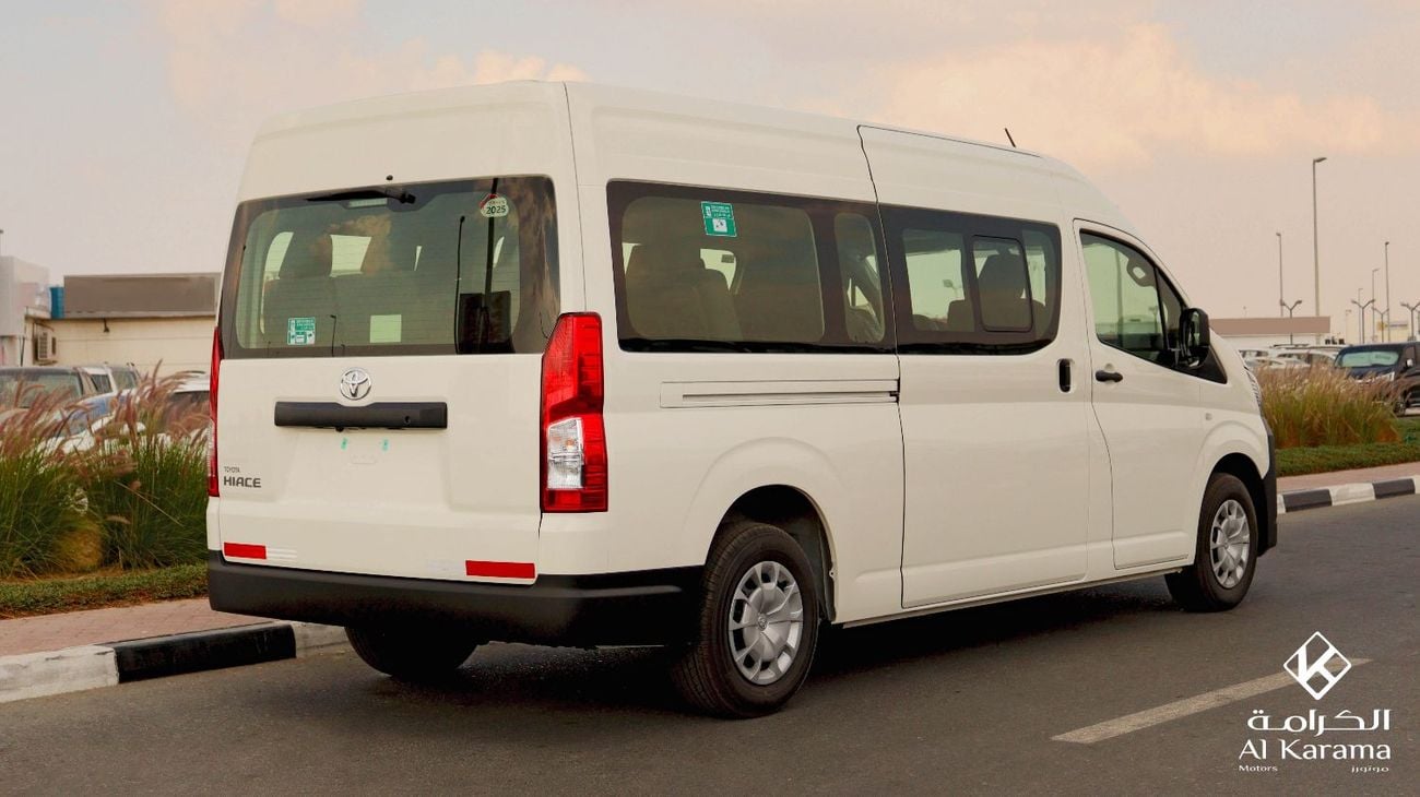 تويوتا هاياس DX High Roof | 3.5L | Automatic Transmission | 13 Seater | 4 Door | 1 Sliding Door