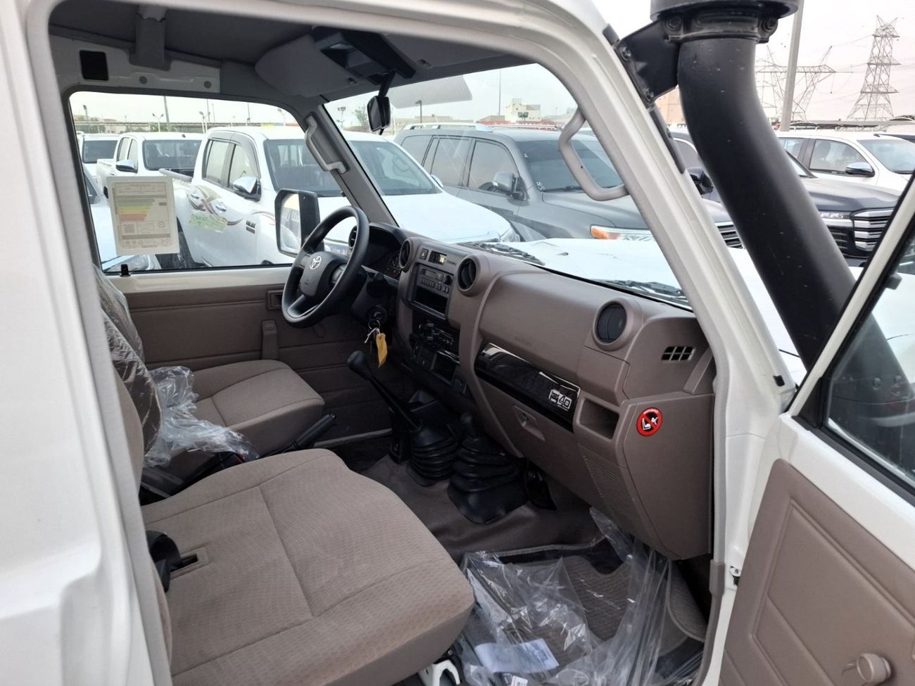 Toyota Land Cruiser 70 LC Hardtop 3 Door 2.8L 2025 MT M.W White Diesel