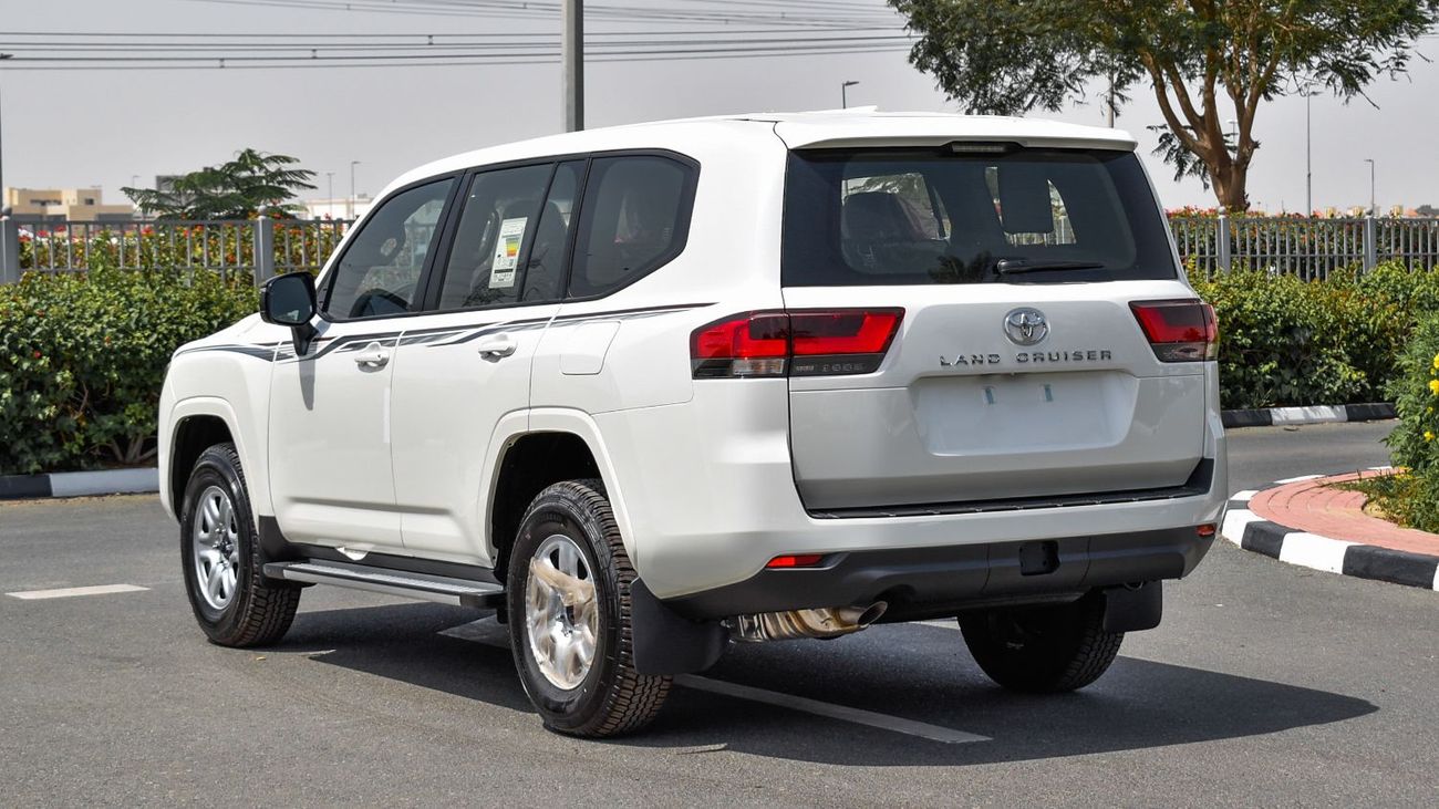 تويوتا لاند كروزر ECT0069 - Toyota Land Cruiser 300 GX - 4.0L Petrol - White/Beige