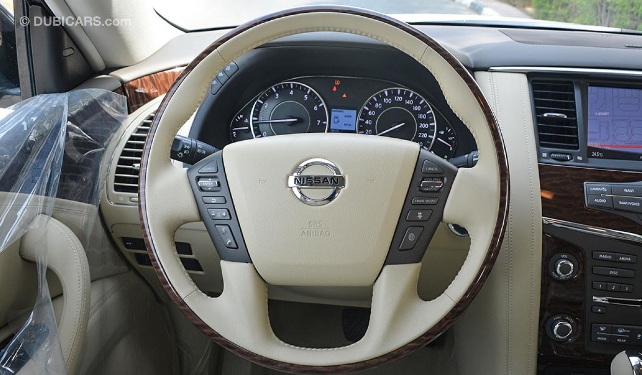 نيسان باترول 5.6 LE PLATINUM 4 CAMERA + NAVI. PRICE INCLUDING VAT!!! WITH 5 YEARS WARRANTY. COLORS ARE AVAILABLE