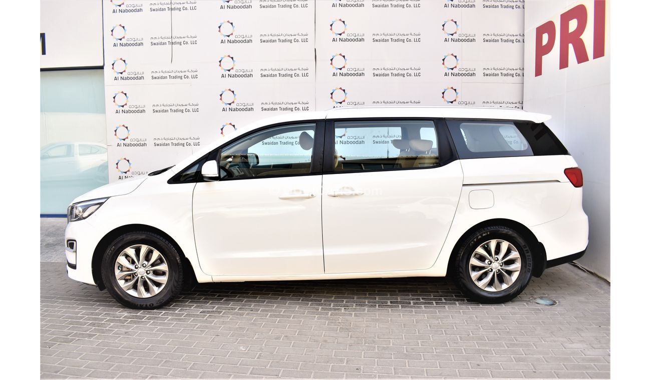 Kia Carnival AED 1439 PM | GRAND 3.3L LX V6 GCC DEALER WARRANTY