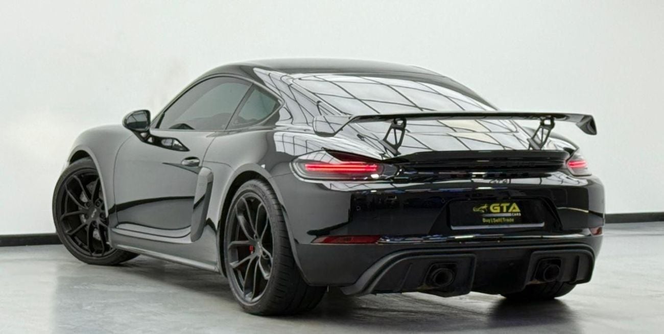 بورش كايمان 718 GT4 4.0L (414 HP) A/T 2023 Porsche 718 GT4 ,AL Nabooda Warranty ,Excellent Condition ,Korean