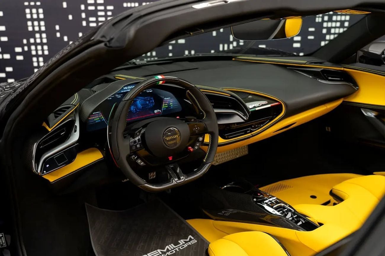 Ferrari SF90 SPIDER Ferrari | SF90 KEYVANY 1 OF 10 | VIOLA HONG KONG COLOUR