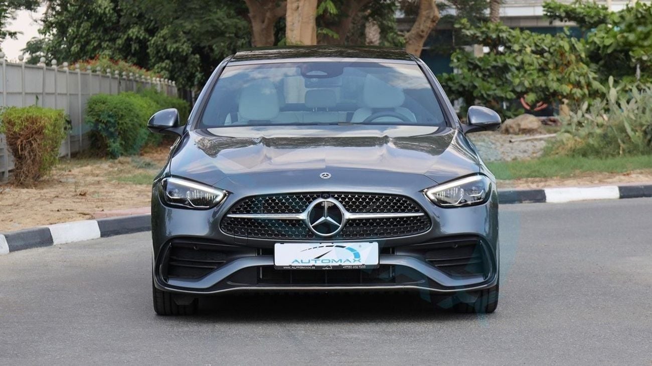 مرسيدس بنز C 200 AMG Premium EQ Boost 1.5L RWD 2026 GCC 0Km With 2 Years Unlimited Mileage Warranty @Official Dealer