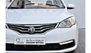 MG 360 LUXURY 1.5L 2018 GCC DEALER WARRANTY