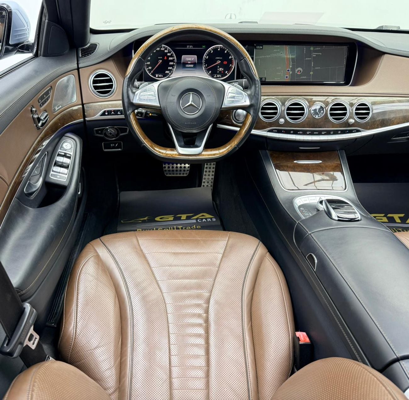 مرسيدس بنز S 500 2016 Mercedes Benz S500, Head-Up Display, Burmester Premium Sound System, Excellent Condition, GCC