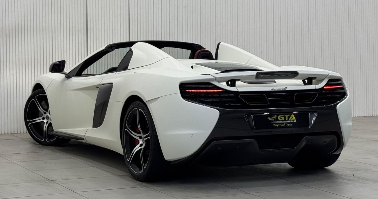 McLaren 650S 2016 McLaren 650S Spider, July 2025 McLaren Agency Warranty, Full Service History, GCC