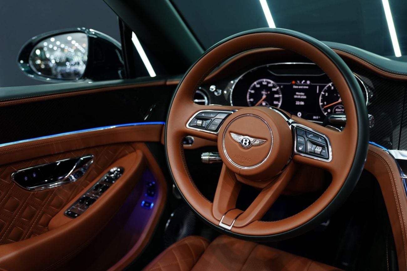 Bentley Continental GT 2022 Continental GTC V8, Carbon Interior, Rotating Display, Touring Specification, Dealer Warr + Ser