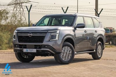 Nissan Patrol LE T2 3.5L V6 AWD 9AT 2026 | 8-Seater | Power Tailgate | 18” Alloy Wheels | Full Safety