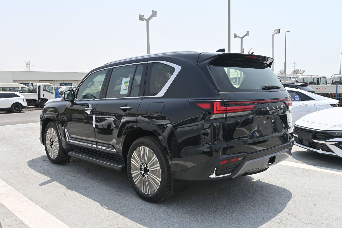 Lexus LX700h SIGNATURE 3.5L Twin-Turbo + Hybrid V6, Model 2026, Color Black inside Tan