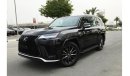 لكزس LX 600 Lexus LX600 2023 New F Sport GCC Spec with Warranty Services