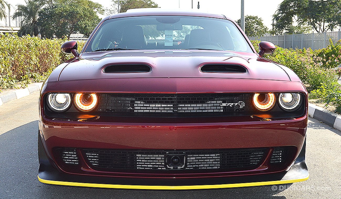 Dodge Challenger Hellcat 2019 WIDEBODY, 6.2L V8 GCC, 0km, 717hp with 3 Years or 100,000km Warranty