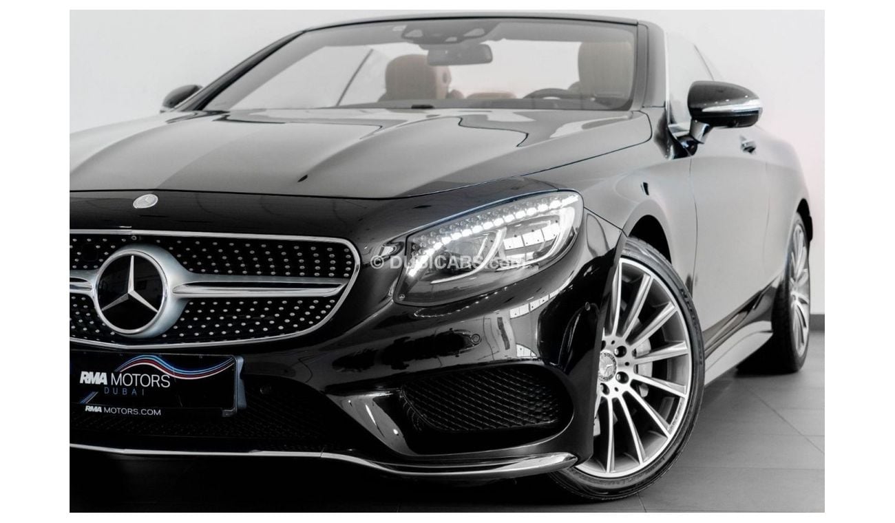 مرسيدس بنز S 500 كوبيه Std 2017 Mercedes Benz S500 Convertible / Full-Service History