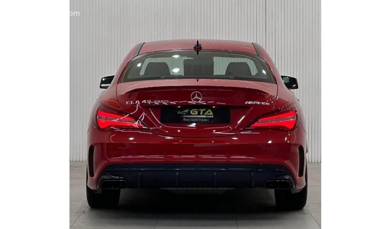 مرسيدس بنز CLA 45 AMG Std 2018 Mercedes Benz CLA45 AMG 4MATIC, Warranty, Service History, Full Options, GCC