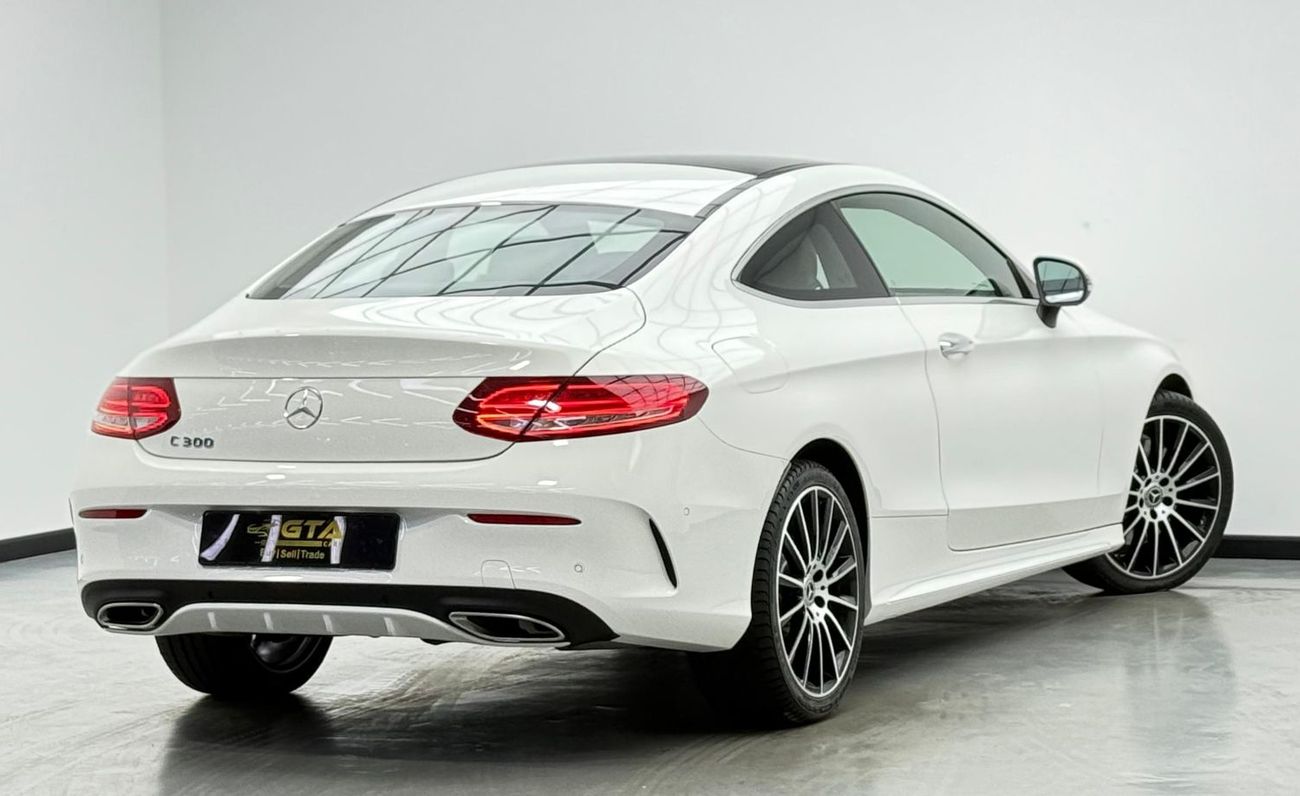 Mercedes-Benz C 300 Coupe 2018 Mercedes Benz C300 AMG Coupe, Warranty, Excellent Condition, GCC