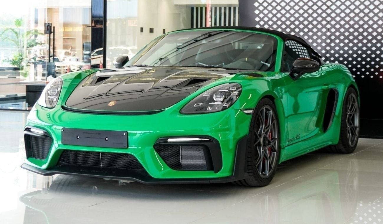 بورش 718 سبيدر RS PORSCHE 718 SPYDER WEISSACH GT4 RS, 2024, LIMITED EDITION 1 OF 500, ZERO KM