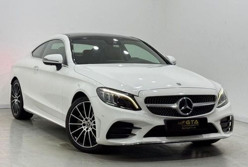 Mercedes-Benz C 300 Coupe AMG 2019 Mercedes Benz C300 AMG Coupe, Warranty, Full Mercedes Service History, Very Low Kms, GCC