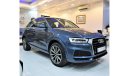 أودي Q3 EXCELLENT DEAL for our Audi Q3 S-Line 35TFSi 2018 Model!! in Blue Color! GCC Specs