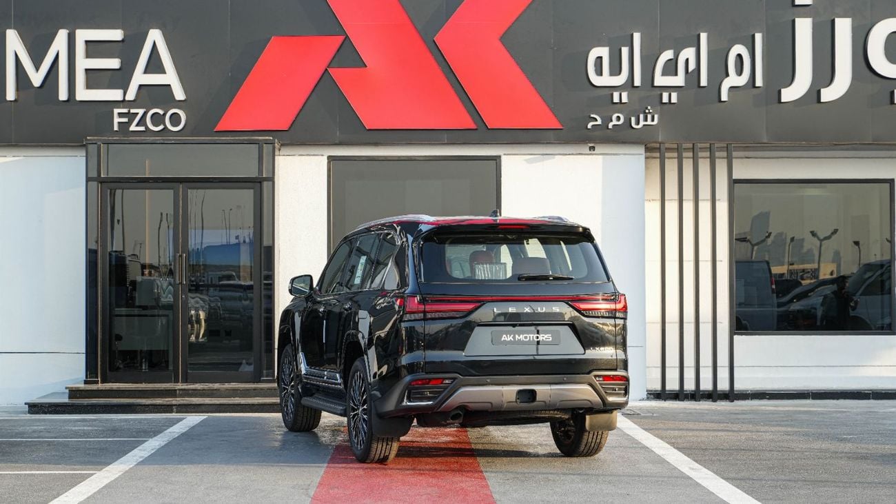 لكزس LX 600 VIP LAUNCH EDITION  w/Black Package 3.5L VIP 4 SEATS 2025 MY EXPORT PRICE