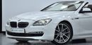 BMW 650i EXCELLENT DEAL for our BMW 650i CONVERTIBLE ( 2011 Model ) in White Color GCC Specs