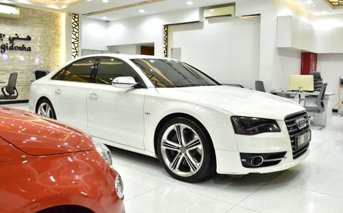 أودي S8 EXCELLENT DEAL for our Audi S8 TFSi ( 2013 Model ) in White Color Korean Specs