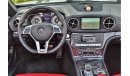 Mercedes-Benz SL 500 AMG V8 | 3,505 P.M | 0% Downpayment | Full Option | Low Mileage