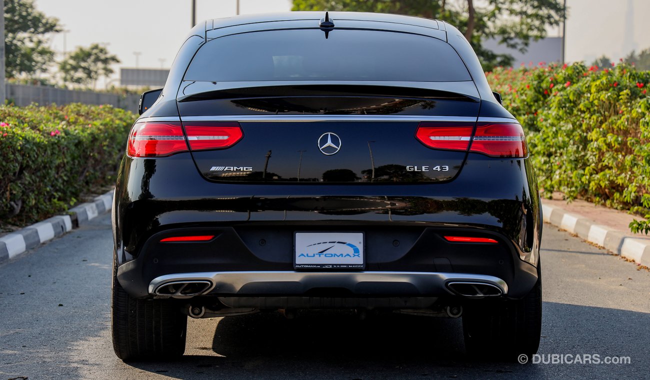 مرسيدس بنز GLE 43 AMG 2019, 3.0L V6 , Biturbo 4Matic w/ 3Yrs or 100,000km Warranty