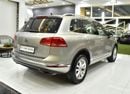 Volkswagen Touareg EXCELLENT DEAL for our Volkswagen Toaureg ( 2016 Model ) in Silver Color GCC Specs