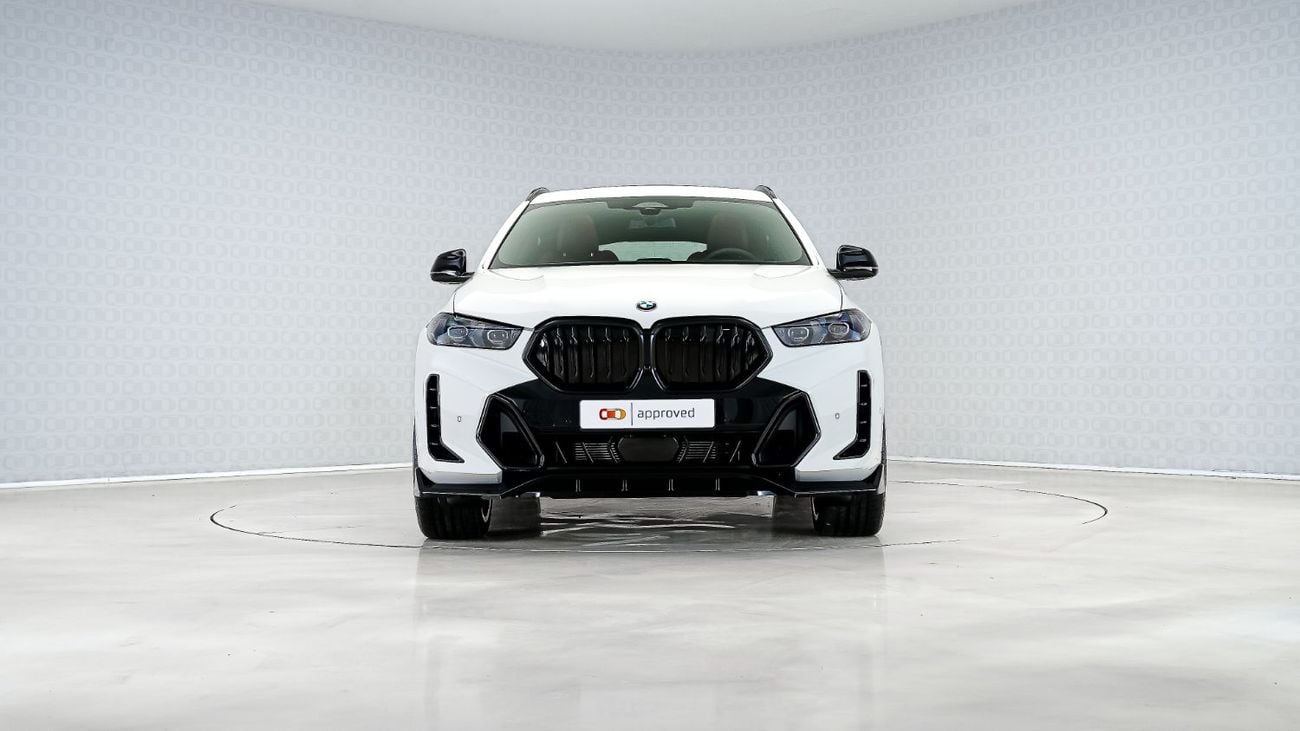 بي أم دبليو X6 40i M Sport 3.0L xDrive40i | AED 5,713 PM | Warranty - Service 2028 | GCC