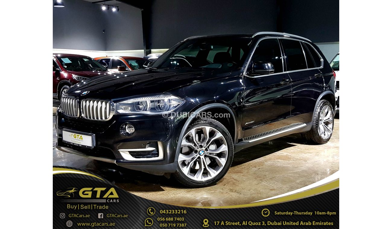BMW X5 2014 BMW X5 xDrive50i, 7 Seats, Service Contract+Warranty, Original Paint, GCC