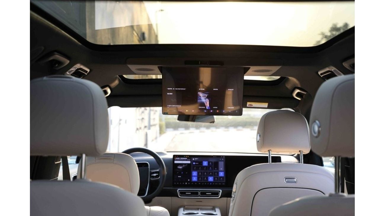 Li Auto L9 2024 Li Auto L9 ULTRA - Silver inside Black & White