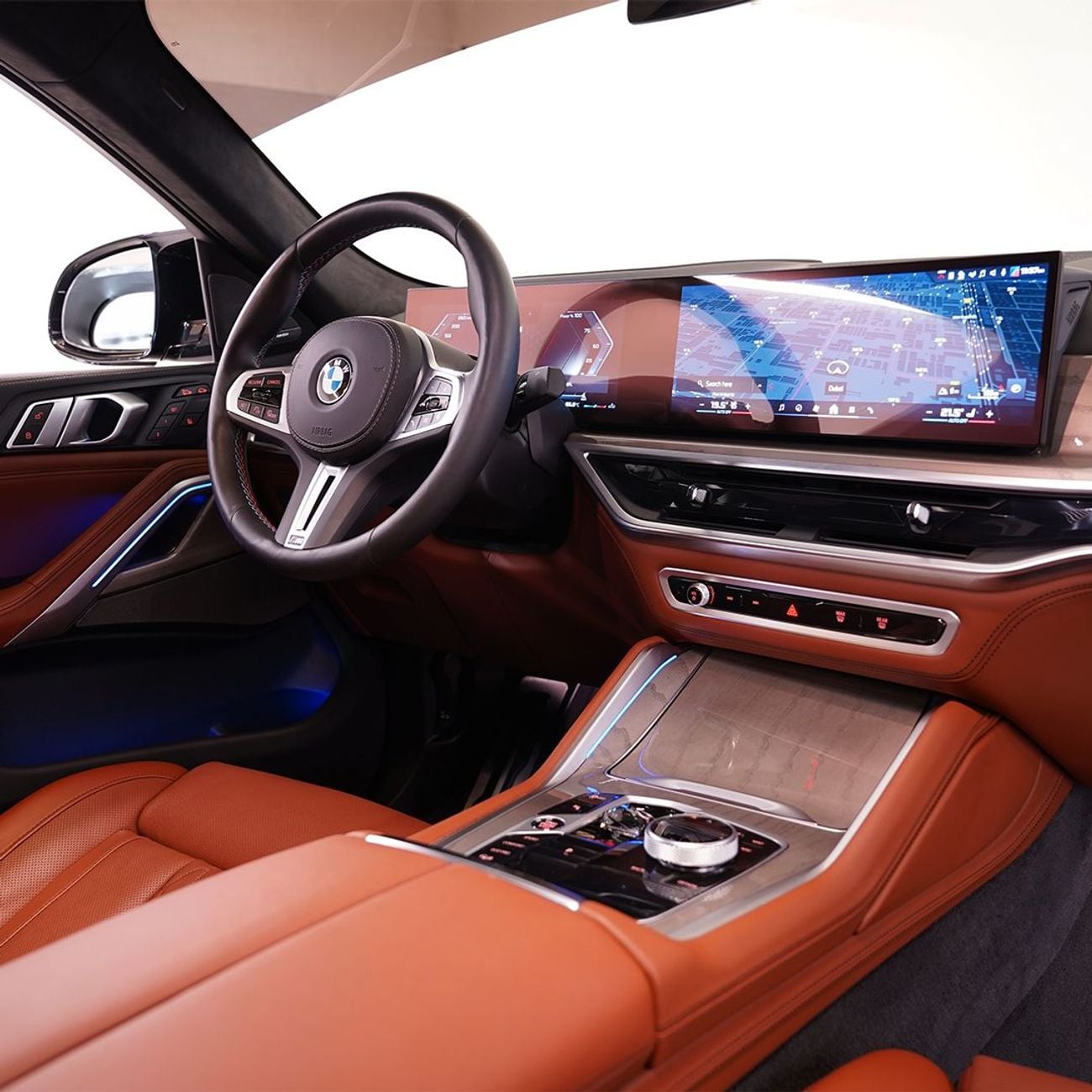 بي أم دبليو X6 2025 BMW X6 M60i xDrive, 2030 BMW Warranty + Service Pack, Fully Loaded, Very Low Kms, GCC