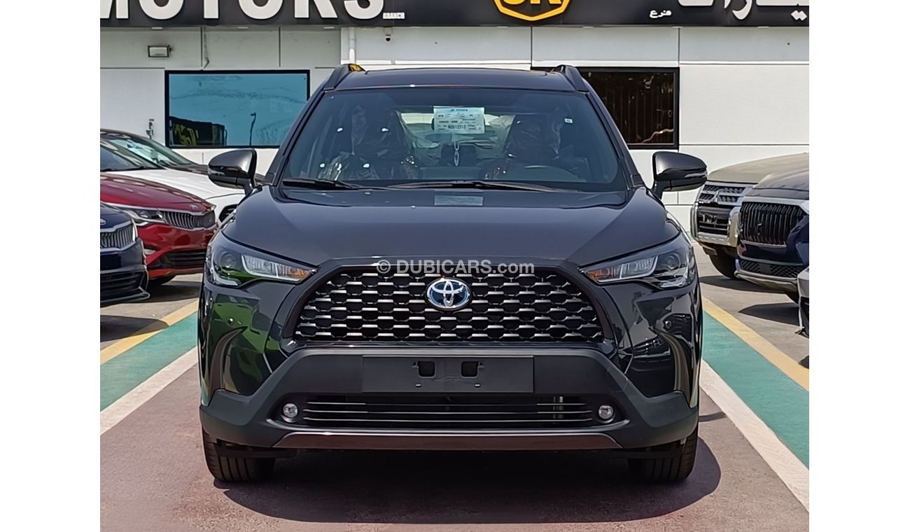 Toyota Corolla Cross 1.8L HYBRID, LEATHER SEATS, DVD+CAMERA, SUNROOF  (CODE # 67877)