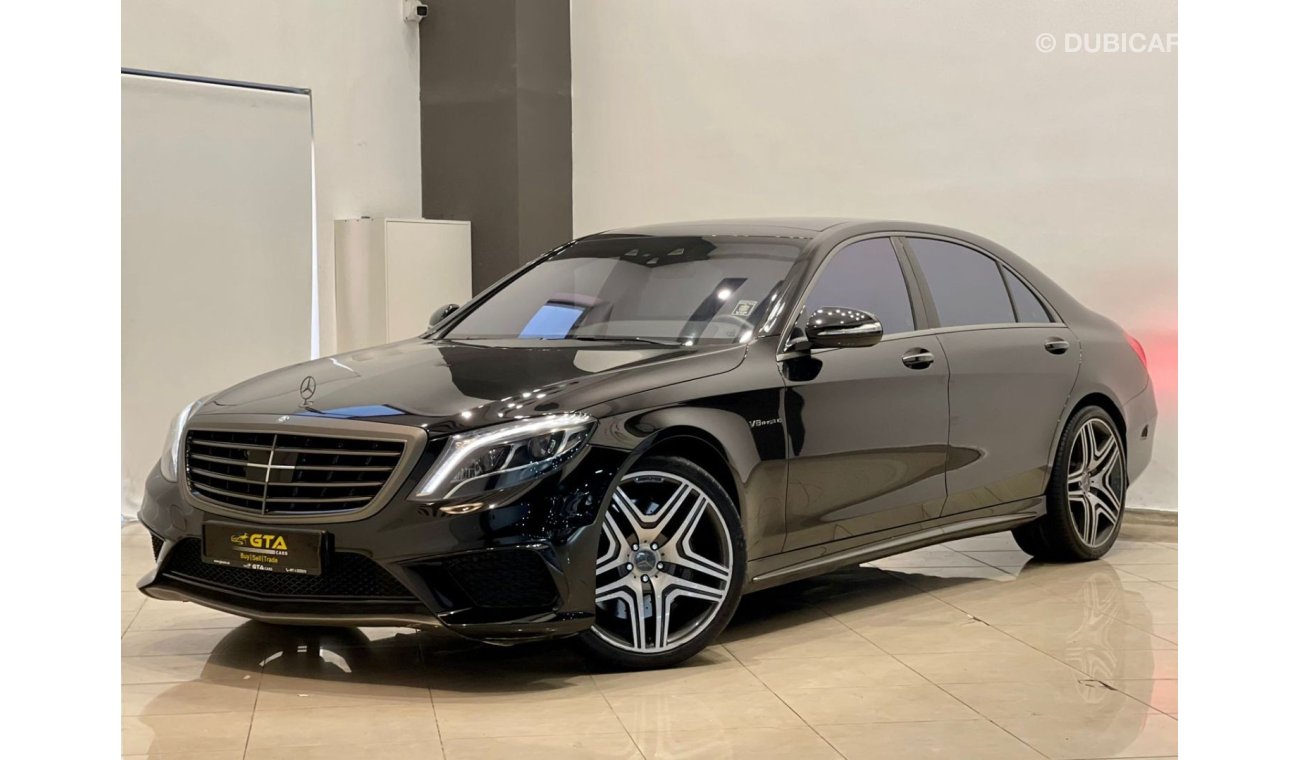 مرسيدس بنز CLS 63 AMG 2014 Mercedes S 63 AMG 4MATIC, Full Service History, Warranty, GCC