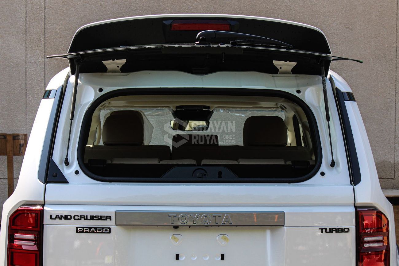 تويوتا برادو LHD 2.4L PETROL ALL ROUNDER FULL OPTION 4WD AT 7-SEATS | RADAR | 2025MY