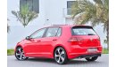 Volkswagen Golf GTI  | 1,351 P.M | 0% Downpayment | Full Option | Exceptional Condition