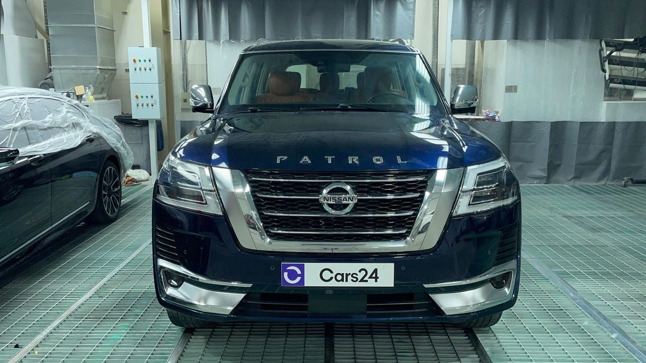 نيسان باترول 2021 SE PLATINUM CITY | AED 2371/Month | 0 DP | 30 Day Return | Warranty | Service History