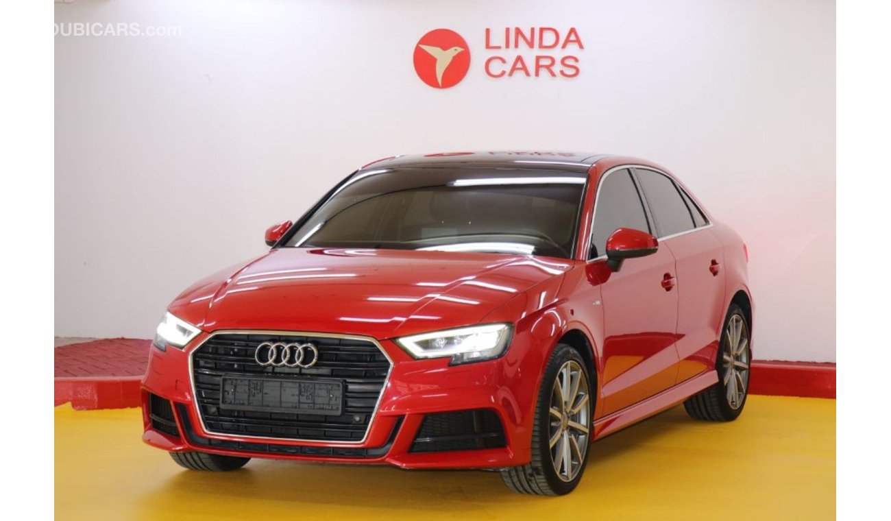 Audi A3 Audi A3 S-Line 2017 GCC under Agency Warranty with Zero Down-Payment.