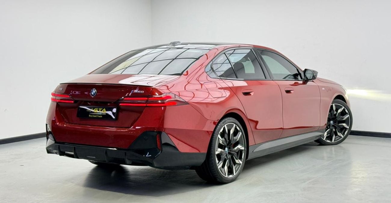 BMW i5 M60 XDRIVE 2024 BMW I5 M60 xDrive, 2029 BMW Warranty, 2030 BMW Service Pack, Very Low Km, GCC