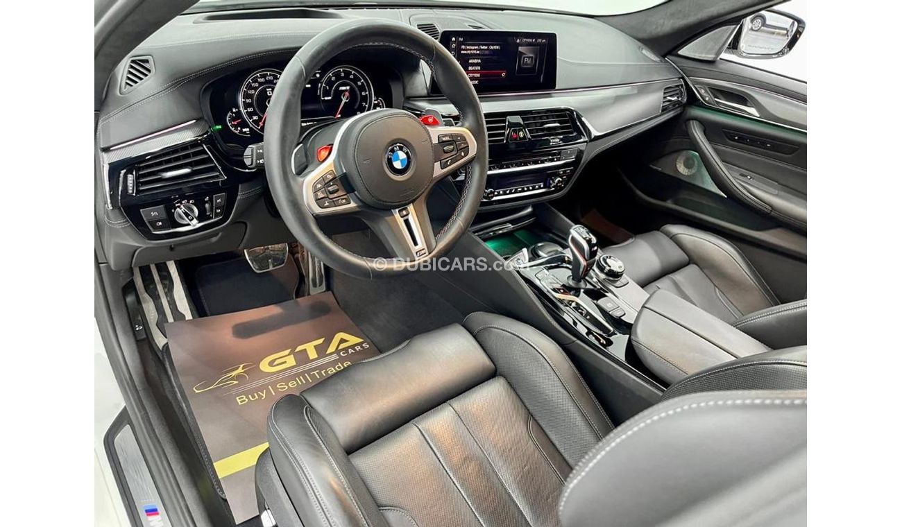 بي أم دبليو M5 2019 BMW M5 Competition, July 2024 BMW Warranty + Service Package, FSH Agency, GCC