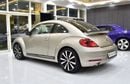 Volkswagen Beetle EXCELLENT DEAL for our Volkswagen Beetle Turbo ( 2016 Model ) in Beige Color GCC Specs